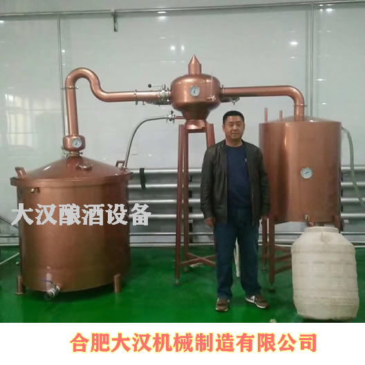 紫铜酿酒设备 电加热酿酒机
