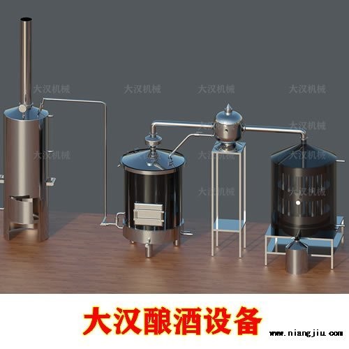 河南固始县南大桥乡陈总的酿酒设备安装调试成